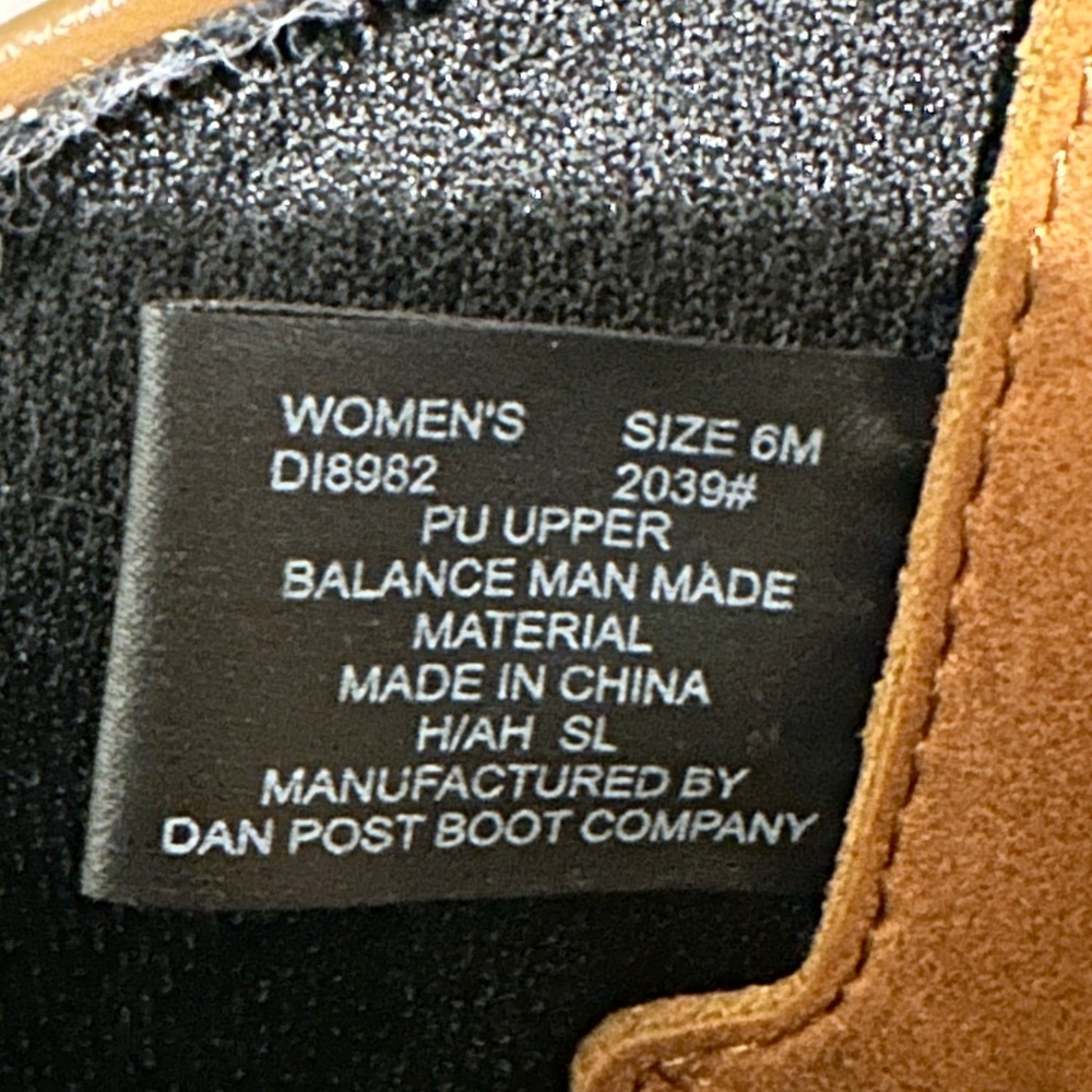 Dingo by Dan Post Rosalin Embroidered Western Boots like new condition S… - Picture 11 of 15